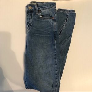 Medium wash TopShop jeans